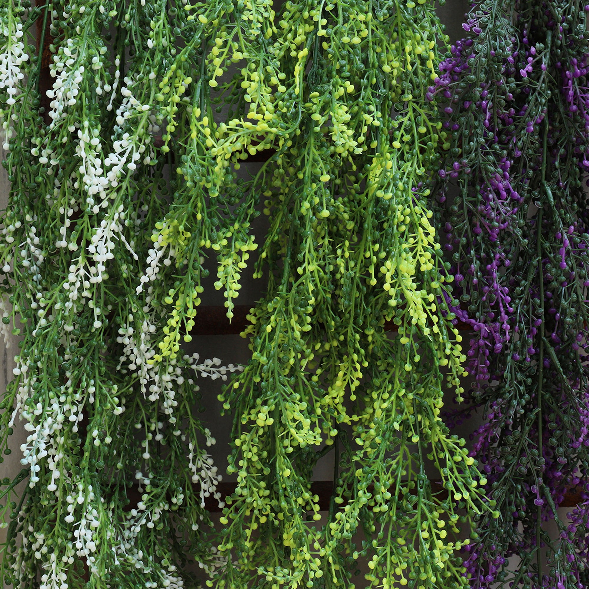 Artificial Indoor Outdoor Hanging Plants Fake Vine - VANRINA