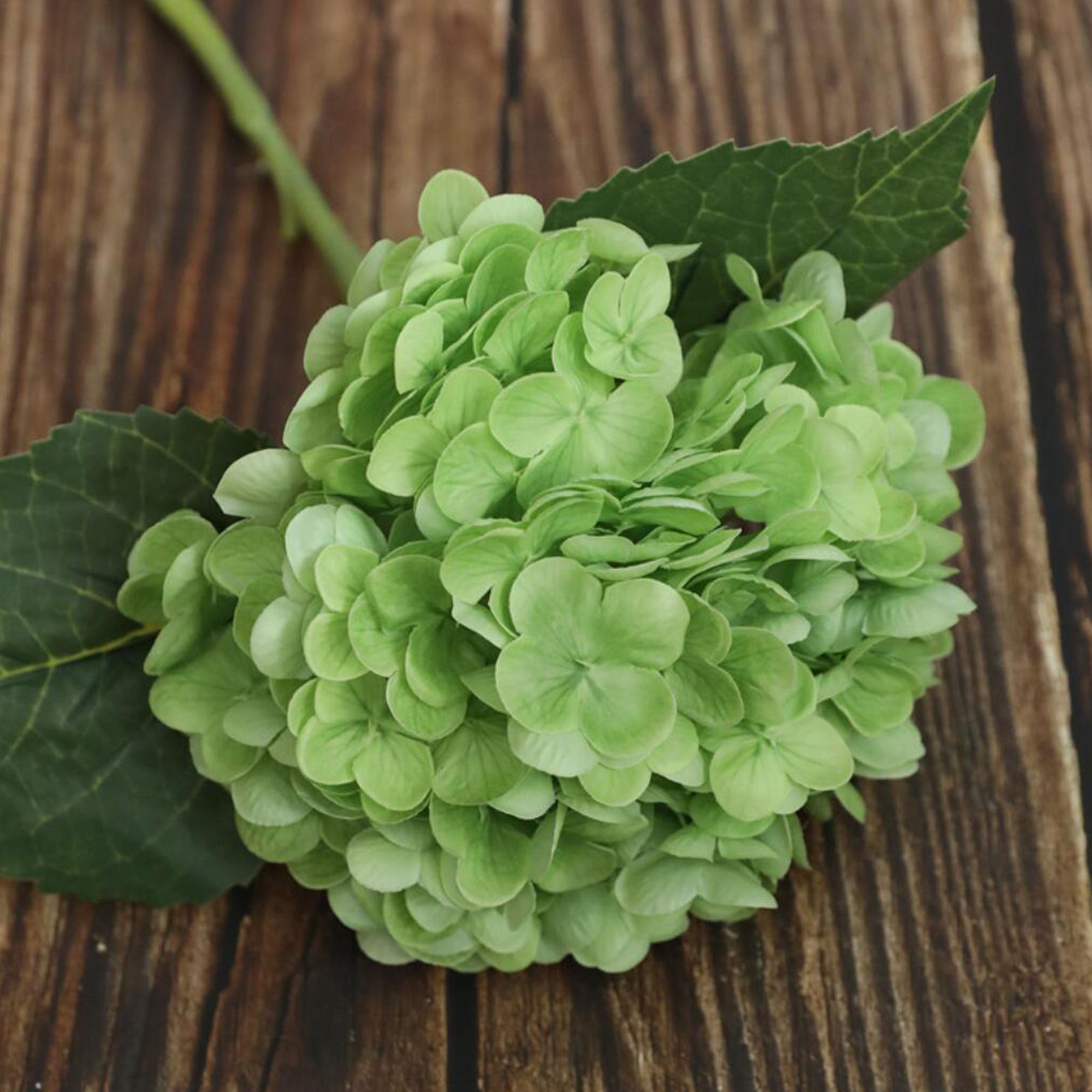 Green Hydrangea Fake Wedding Flowers