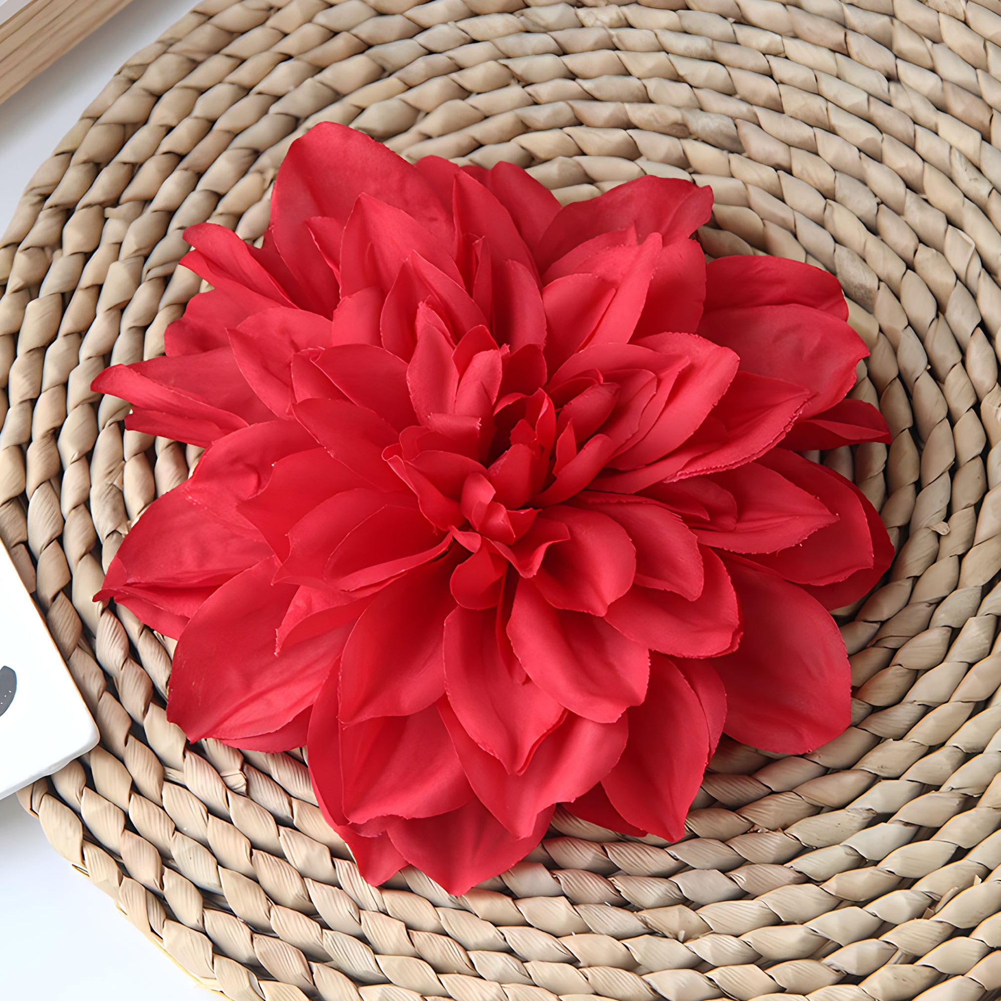 Artificial Dahlia Silk Flower Heads Wholesale Flowers 6"