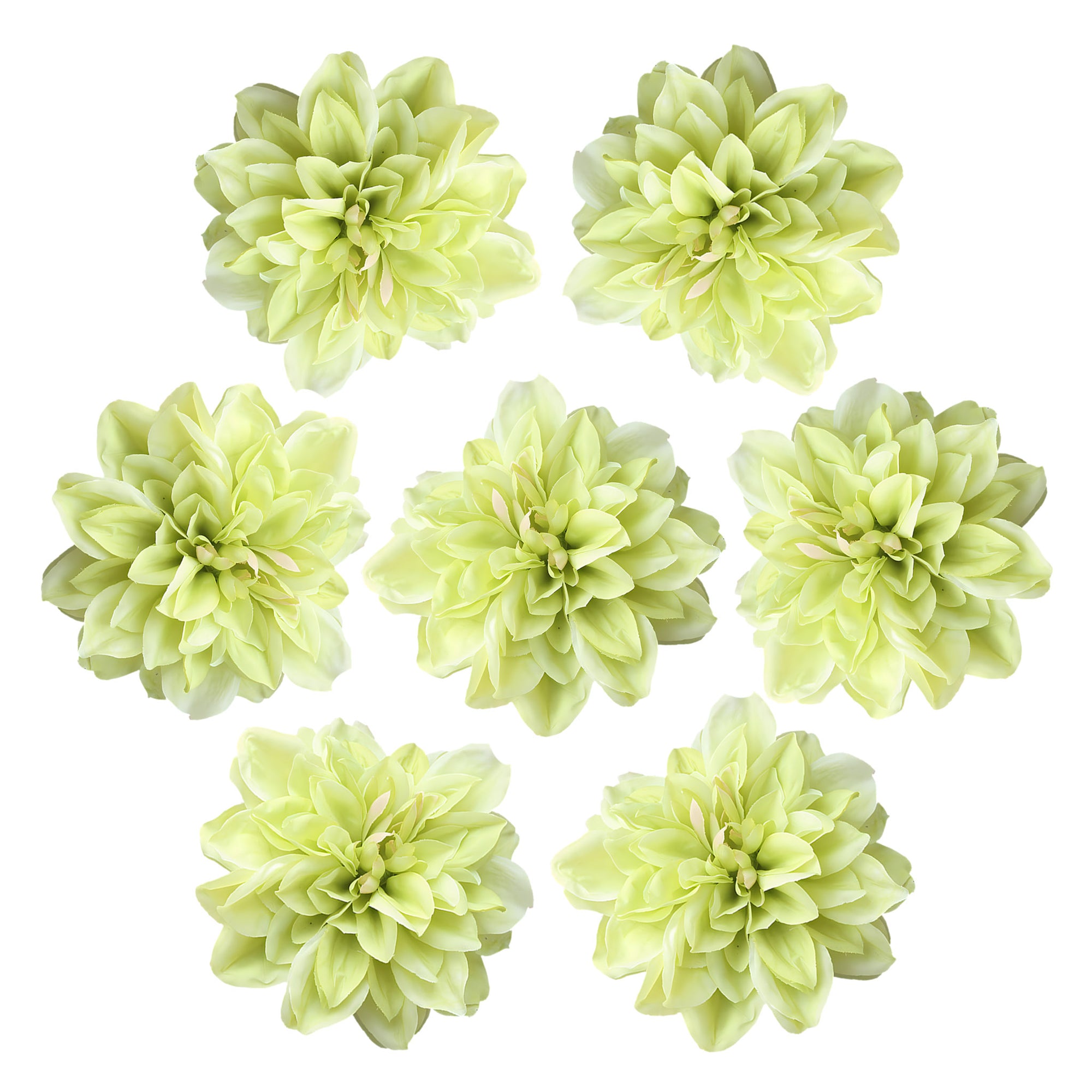 Artificial Dahlia Silk Flower Heads Wholesale Flowers 6"