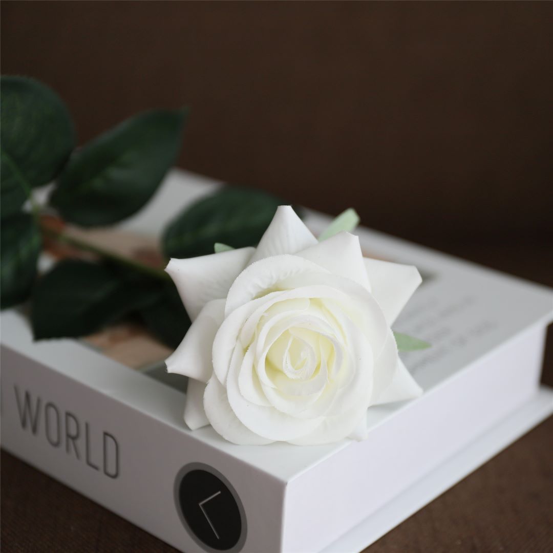 Natural Touch Roses Fake Wedding Flowers Bulk