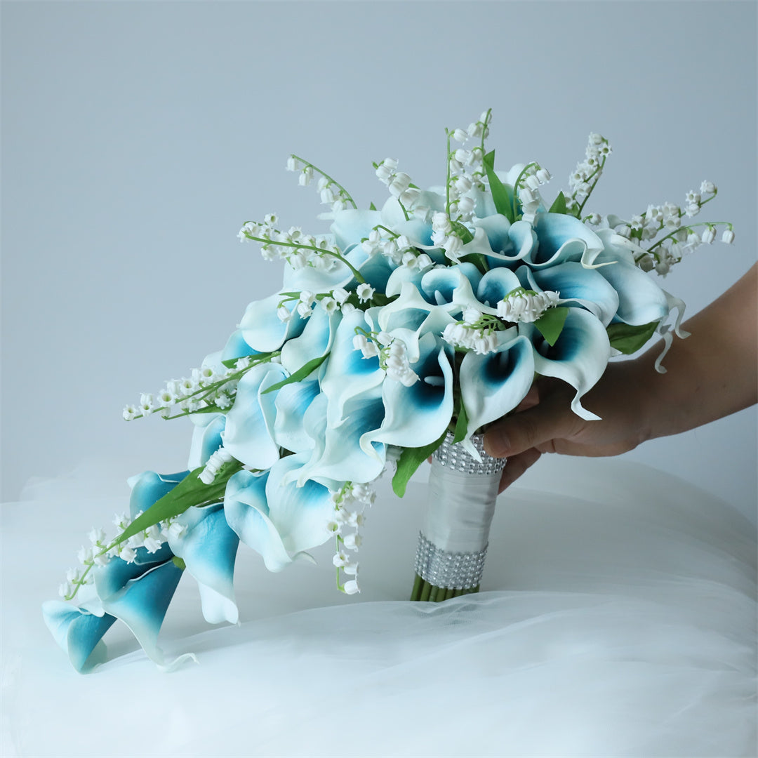 Calla Lily Bouquet Lily of the Valley for Bride Bridesmaids