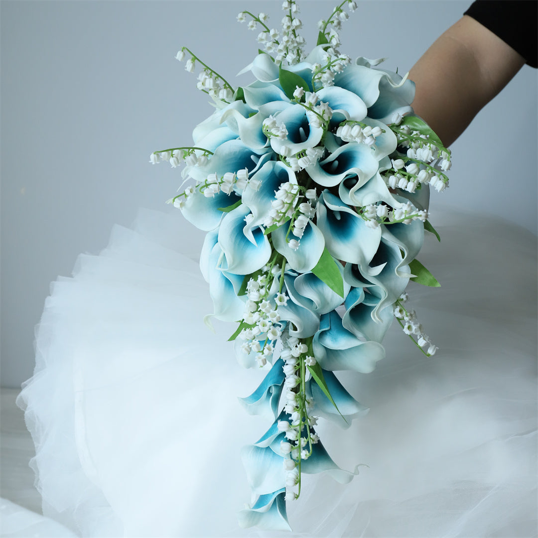 Calla Lily Bouquet Lily of the Valley for Bride Bridesmaids