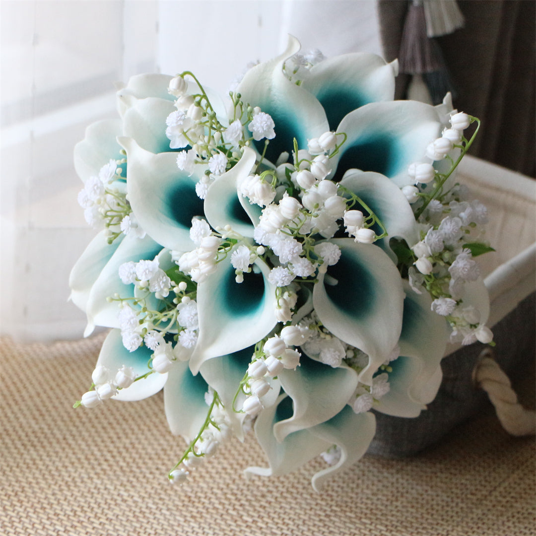 Calla Lily Bouquet Lily of the Valley for Bride Bridesmaids