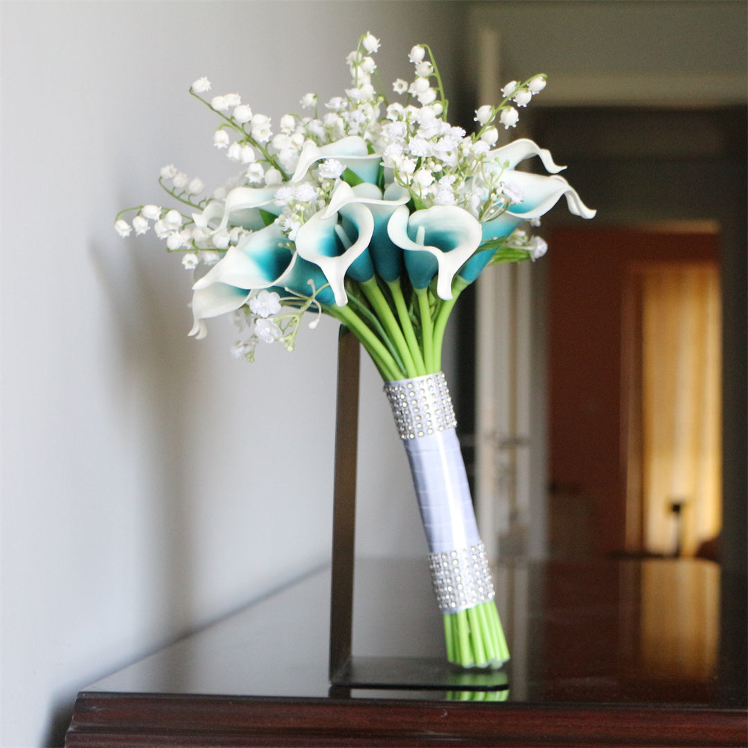 Calla Lily Bouquet Lily of the Valley for Bride Bridesmaids