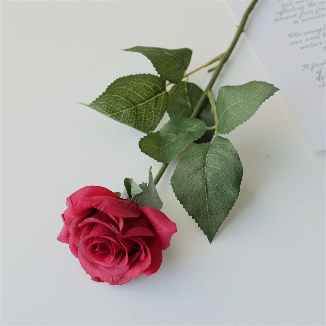 Whosale Real Touch Rose Flowers for Wedding Arrangement