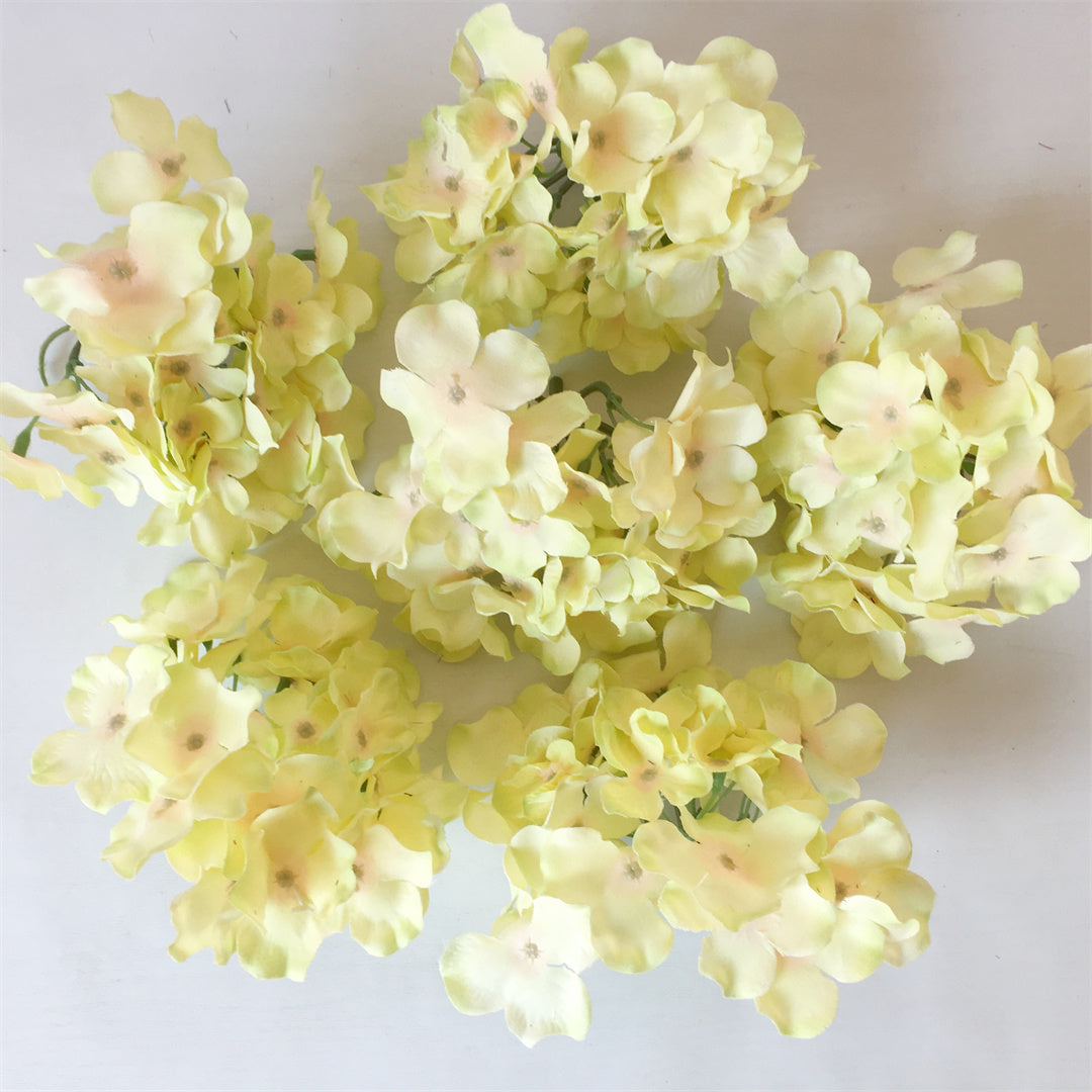 Wholesale Silk Hydrangea Artificial Flowers 6 inch