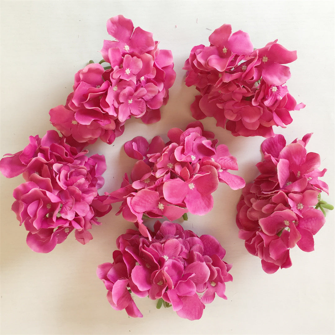 Wholesale Silk Hydrangea Artificial Flowers 6 inch