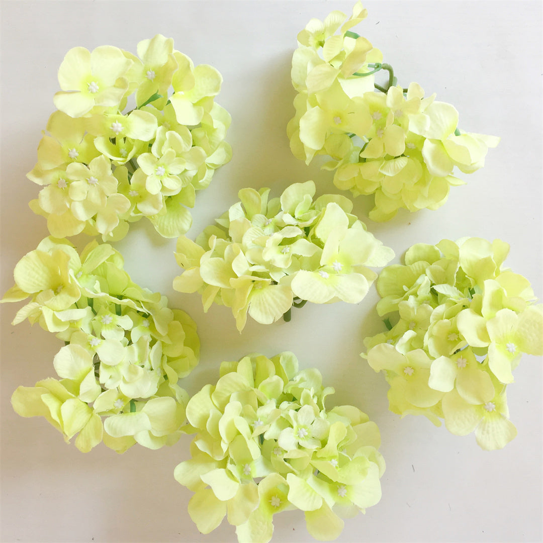 Wholesale Silk Hydrangea Artificial Flowers 6 inch