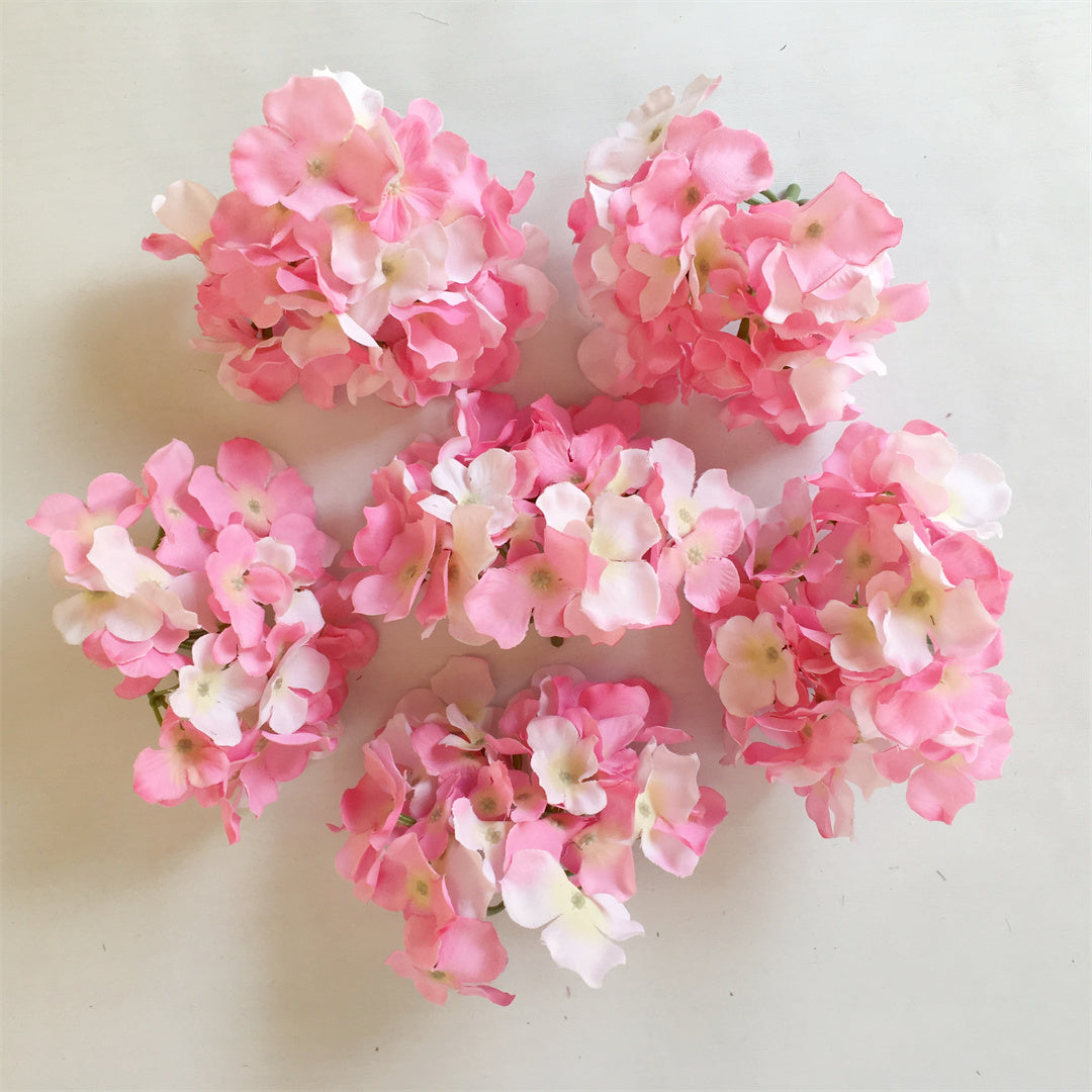 Wholesale Silk Hydrangea Artificial Flowers 6 inch