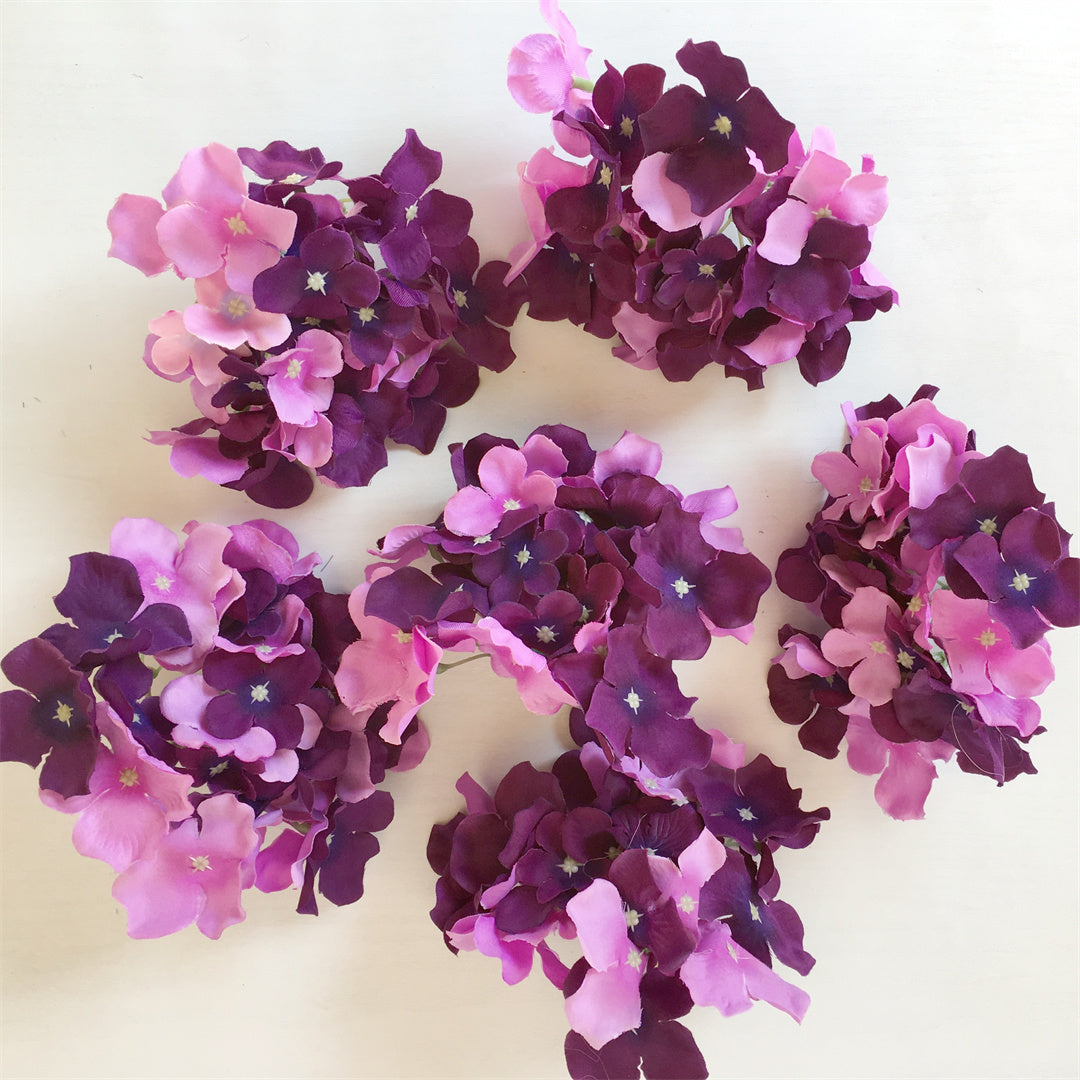 Wholesale Silk Hydrangea Artificial Flowers 6 inch