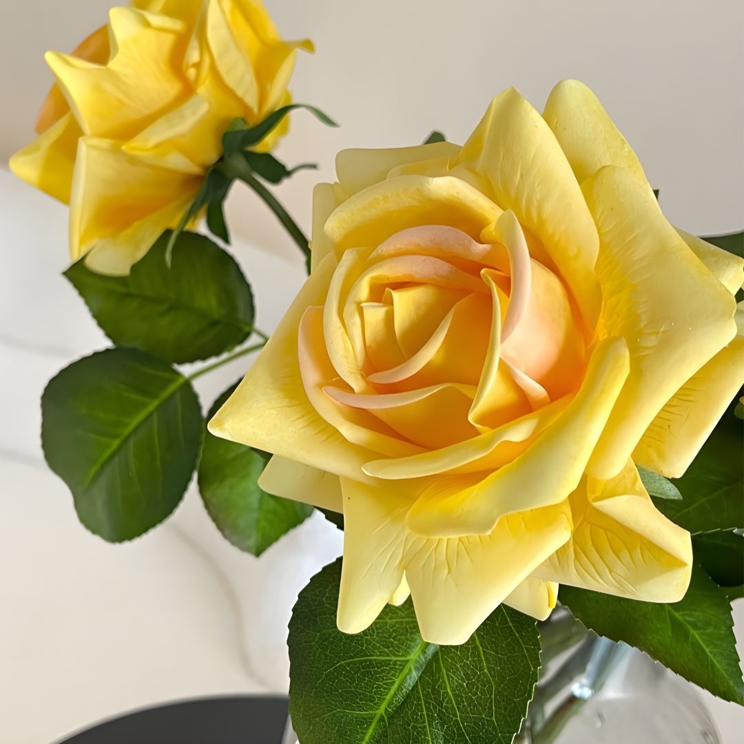 Natural Touch Artificial Flowers Silk Latex Roses