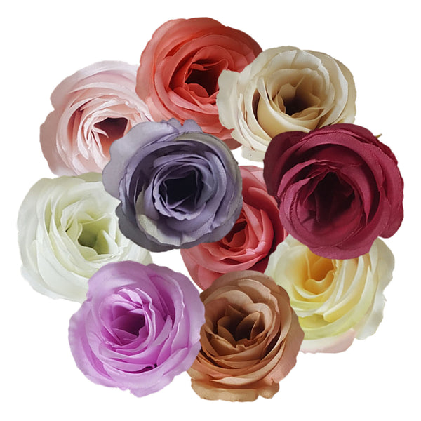 Small Silk Flowers Wholesale Artificial Flowers Roses - VANRINA